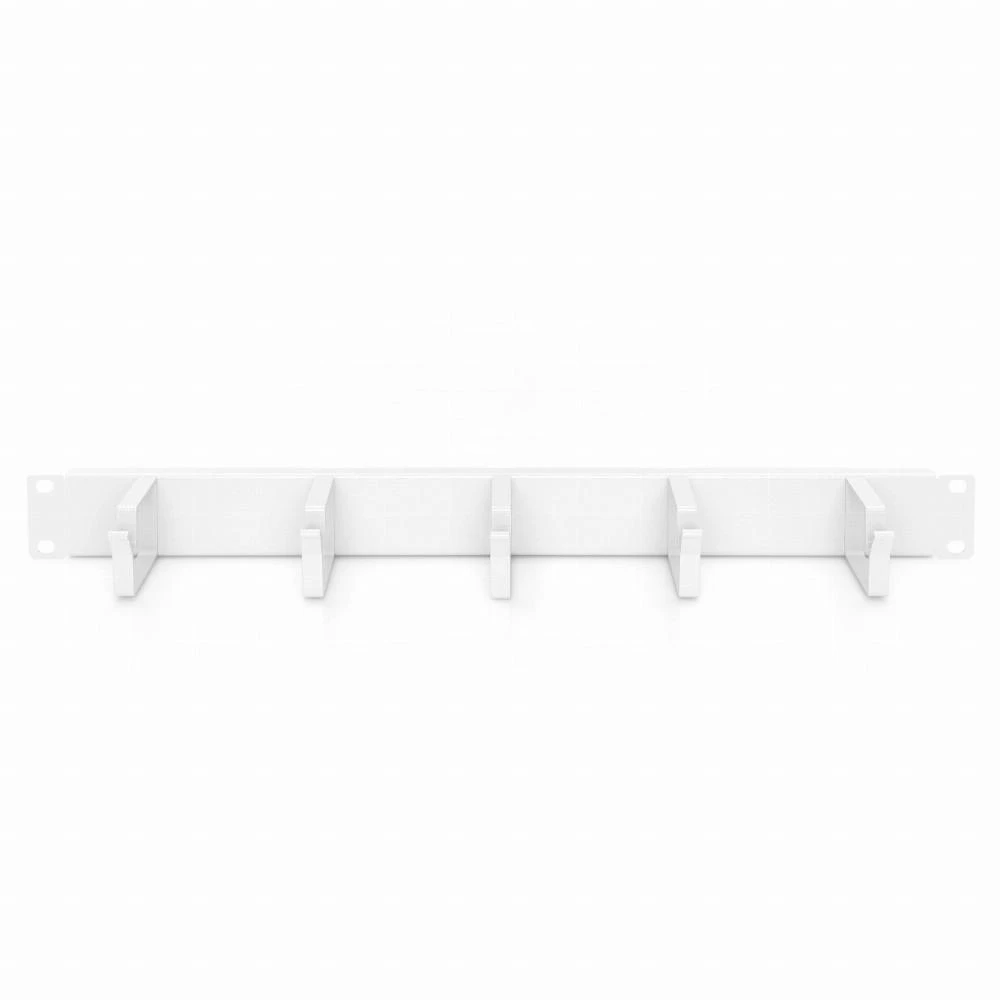 Assmann Electronic DIGITUS kabelių valdymo skydelis 19 colių 1U 5x žiedai 40x60mm pilkas RAL7035