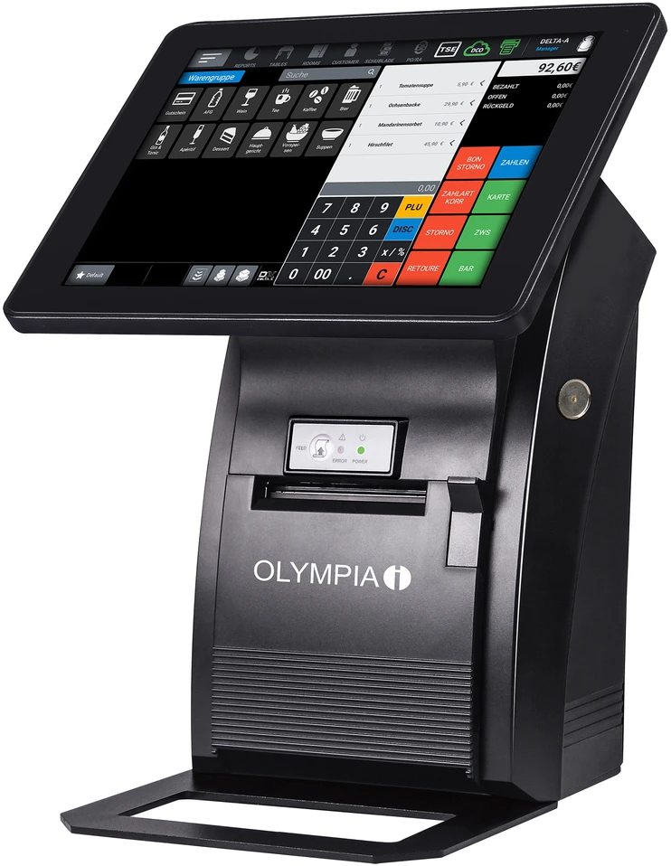 Spausdintuvas Olympia Olympia T210 All-in-One 25,4 cm (10 colių) Juodas jutiklinis ekranas