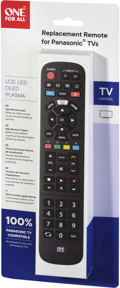One For All VIENAS VISIEMS | Panasonic | URC4914 Panasonic pakaitinis nuotolinio valdymo pultas