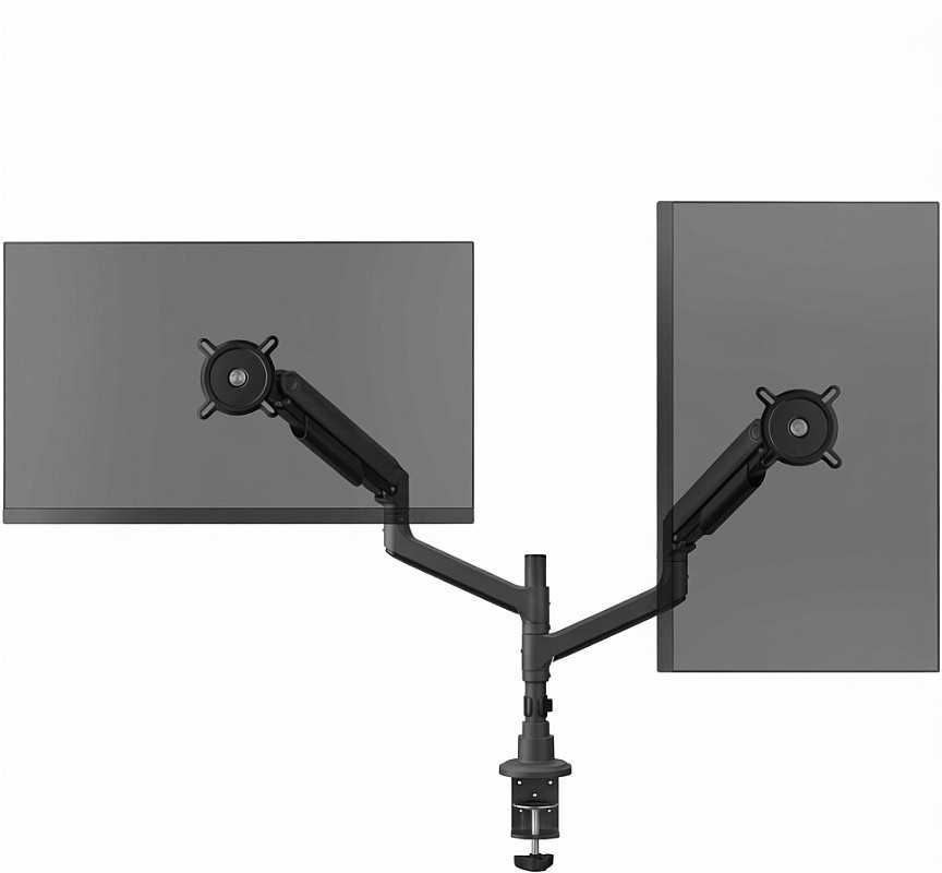 Laikiklis One For All DM5210, 17"-50", max 20kg monitorius (x2), VESA 200x300, juoda