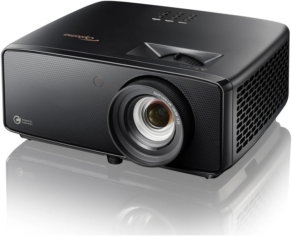 Optoma PK52 standartinio nuotolio projektorius, 3500 ANSI liumenų, DLP UHD 4K (3840x2160), 3D Juodas