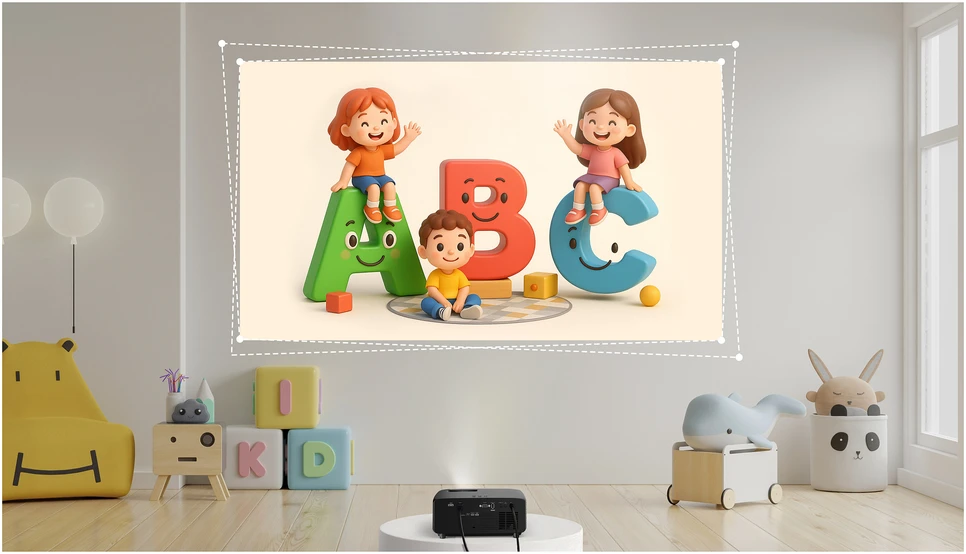Optoma PK52 standartinio nuotolio projektorius, 3500 ANSI liumenų, DLP UHD 4K (3840x2160), 3D Juodas