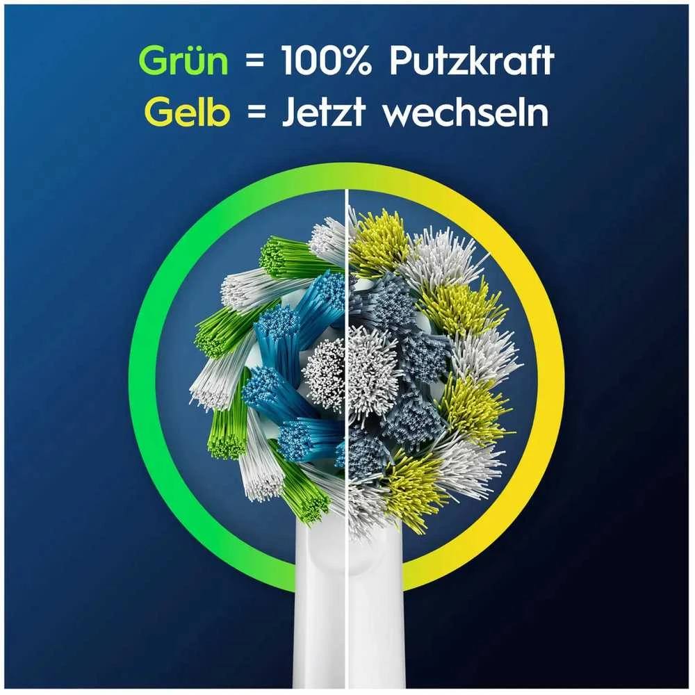 Oral-B CrossAction šepetėlių galvutės, 4 vnt