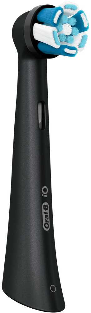 Oral-B | Clean Replaceable Dantų šepetėlis Heads | iO Refill Ultimate | Heads | Suaugusiems | Cordless | Šepetėlių skaičius galvutės įeina 4 | Juodas | Baltas