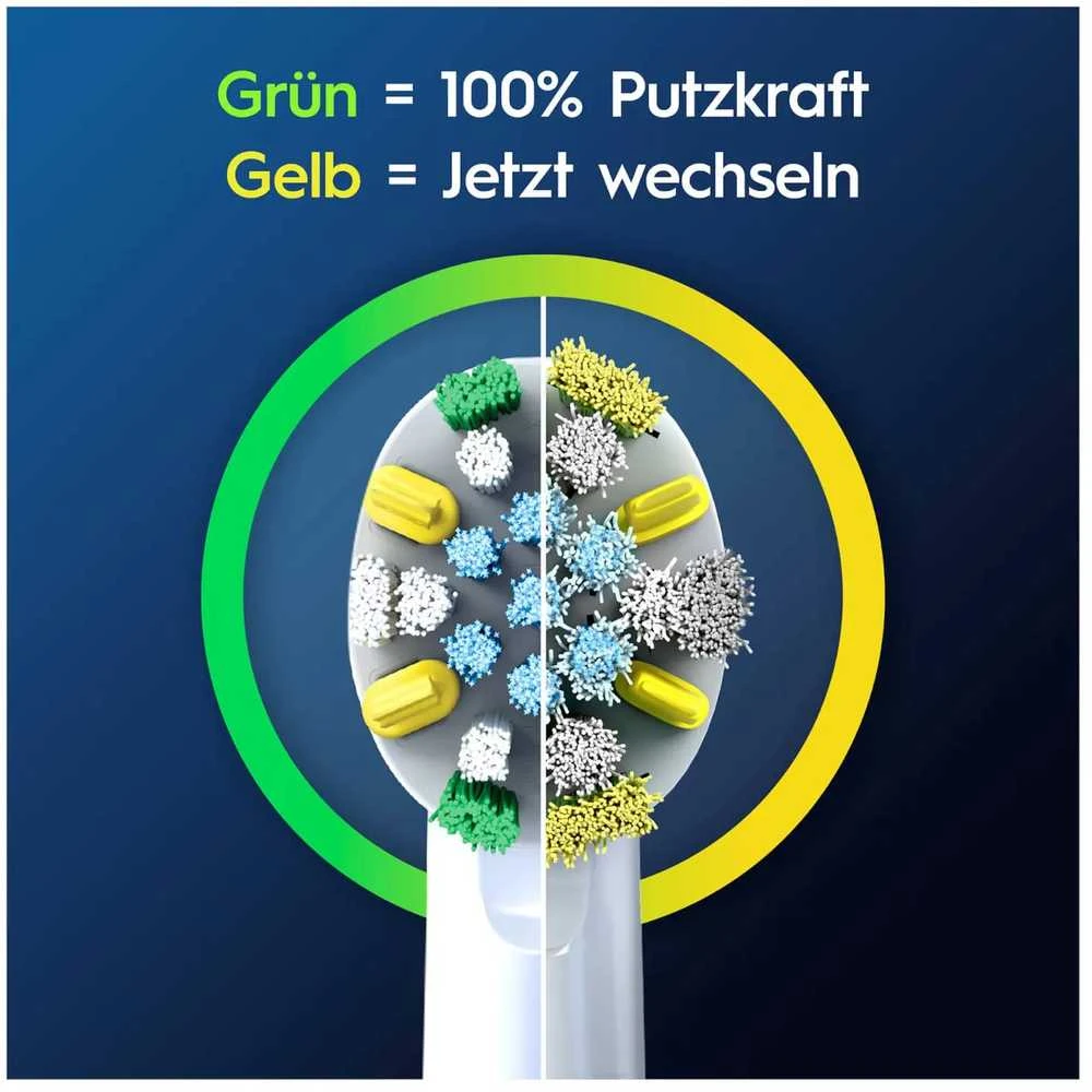 Dantų šepetėlių antgaliai Oral-B Pro Intensive 6 vnt