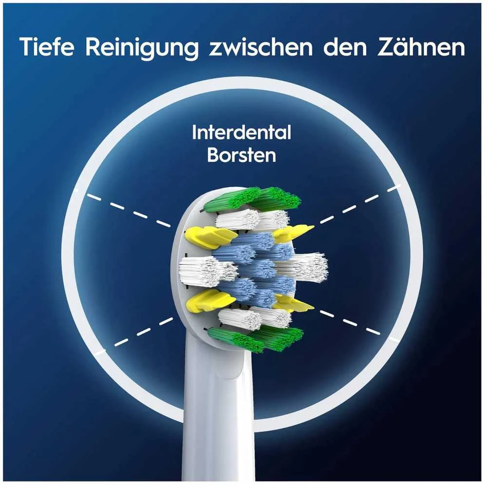 Dantų šepetėlių antgaliai Oral-B Pro Intensive 6 vnt