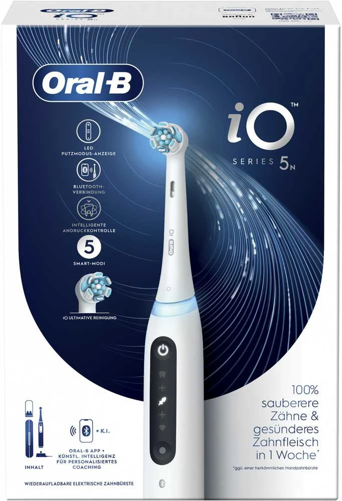 Oral-B iO Series 5 elektrinio šepetėlio pakuotė