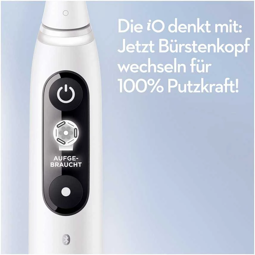 Elektrinis dantų šepetėlis Oral-B iO Series 6, Baltas