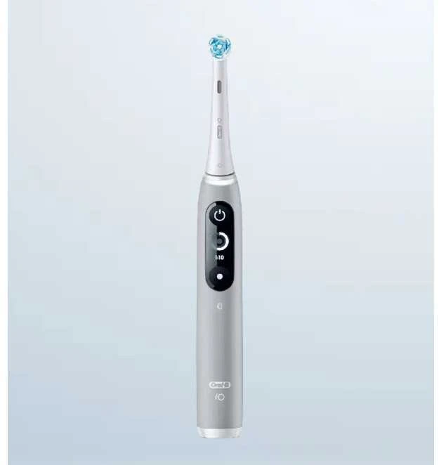 Braun Oral-B iO Series 6, elektrinis dantų šepetėlis, Pilkos spalvos