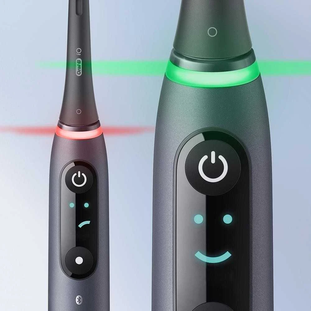 Elektrinis dantų šepetėlis Oral-B iO8, juodas