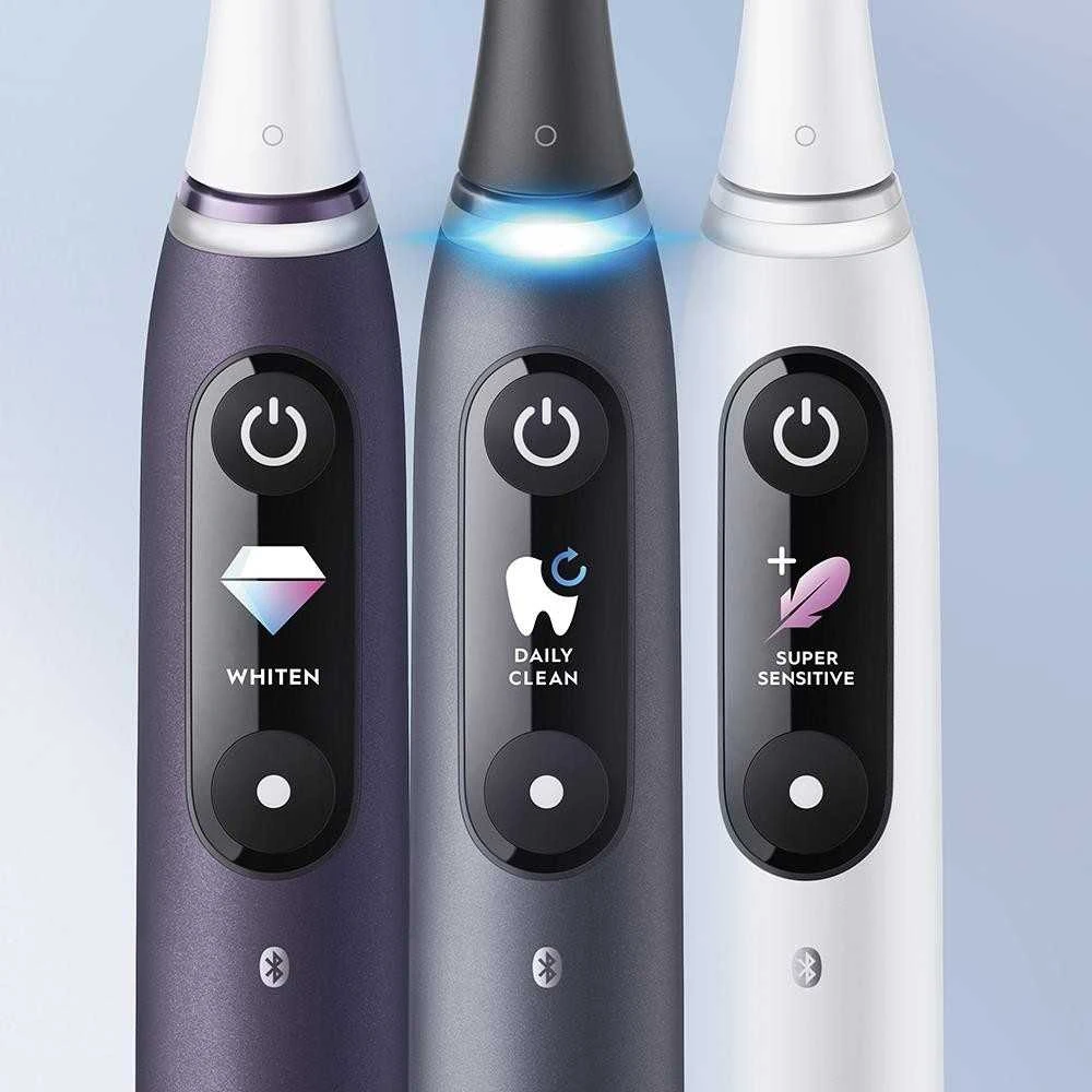 Elektrinis dantų šepetėlis Oral-B iO8, juodas