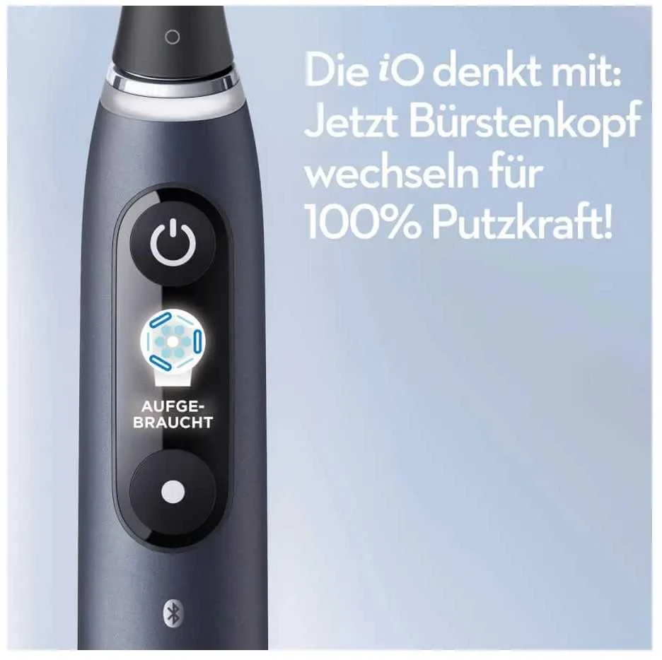ORAL-B iO Series 9 Elektrinis dantų šepetėlis, juodos spalvos