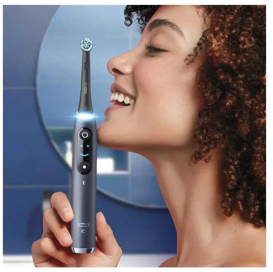 ORAL-B iO Series 9 Elektrinis dantų šepetėlis, juodos spalvos