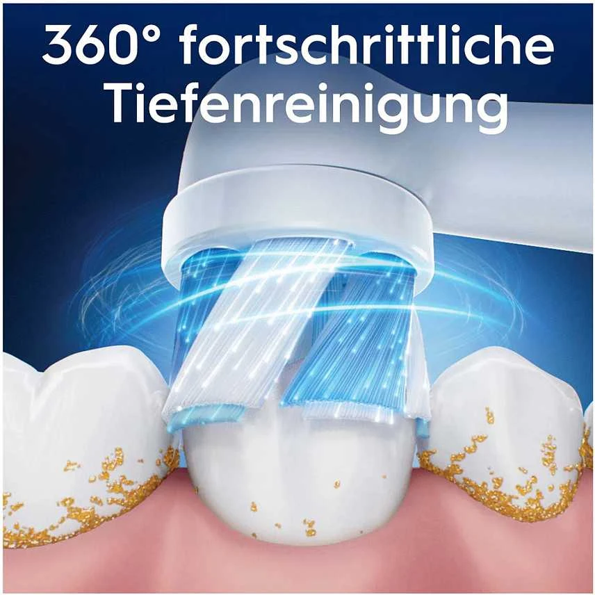 Oral-B iO šepetėlio galvutė 360 laipsnių valymo efektu