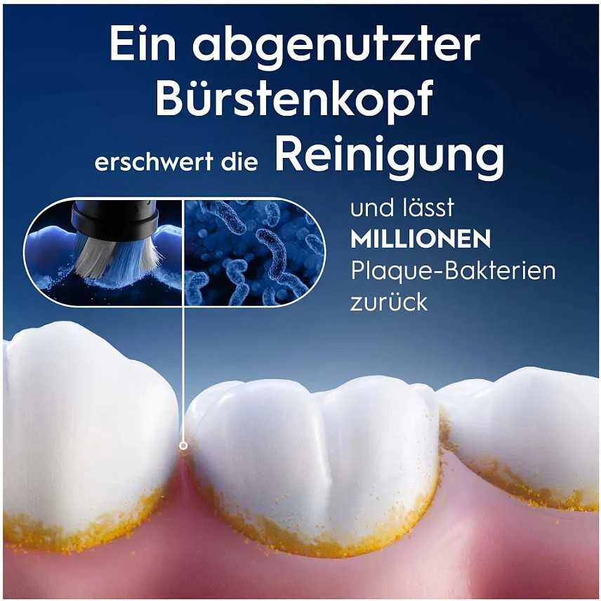 Oral-B iO šepetėlių galvutės, baltos, 2 vnt.
