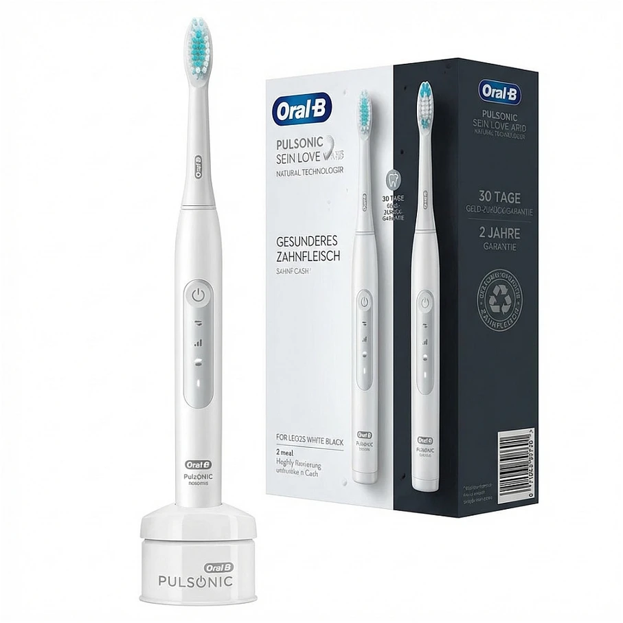 Braun Oral-B Pulsonic SlimLuxe 4900 electric dantų šepetėlis twin pack