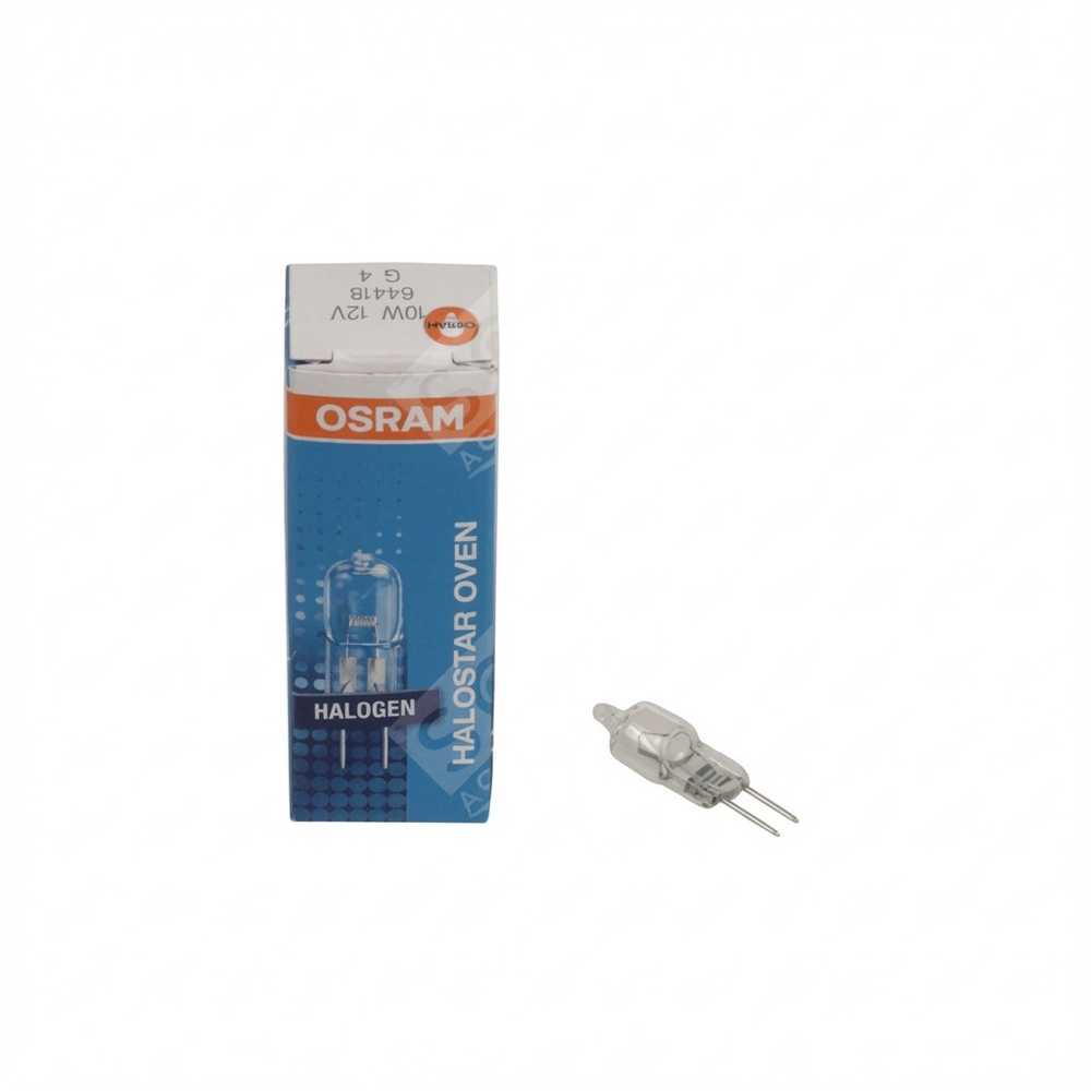 Ledvance OSRAM HALOSTAR OVEN - Halogenglödlampa - form: T10 - G4 - 10 W - klass C - varmt vitt ljus - 2800 K