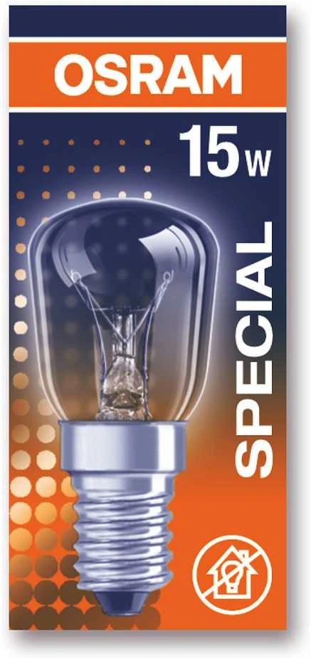 Osram 15W lemputė SPECIAL T/FRIDGE, E14, 2700K