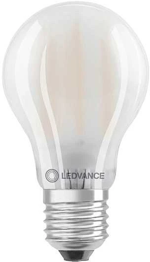 Osram 4W LED lemputė CLASSIC A, E27, baltos matinės sp., 2700K
