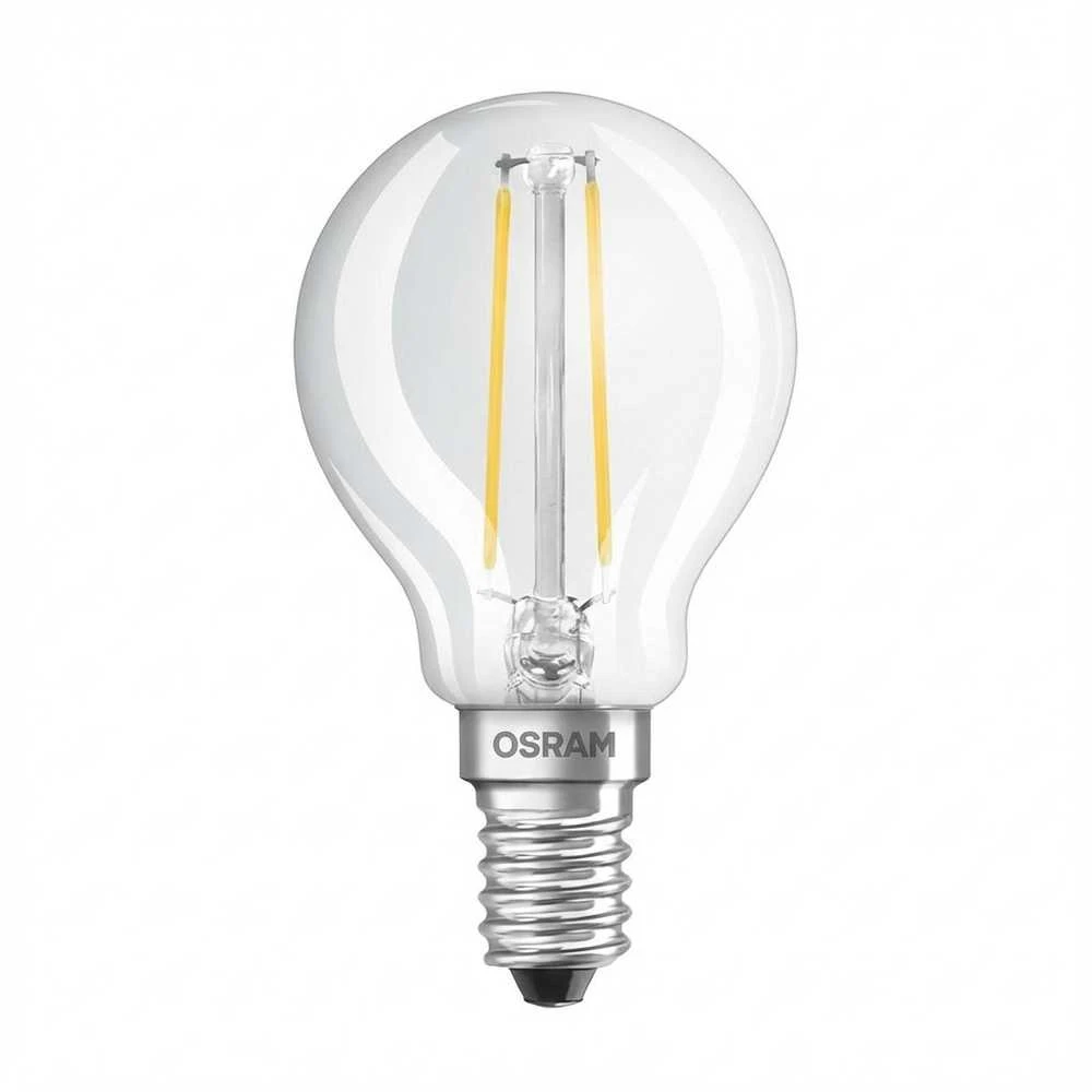 Osram 2,8W LED lemputė CLASSIC P, E27, baltos matinės sp., 2700K, dimeriuojama