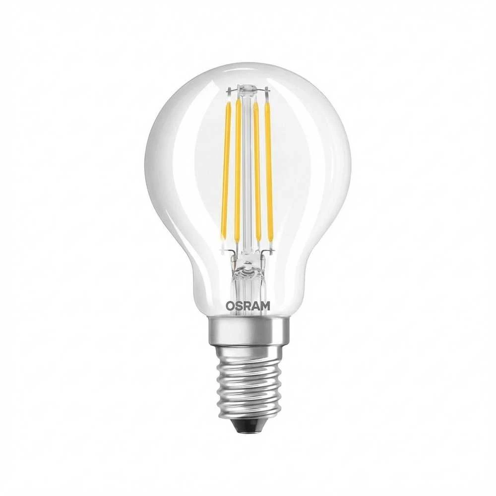 Ledvance 3,4W LED lemputė CLASSIC P, E14, skaidri, 320°, 2700K, dimeriuojama