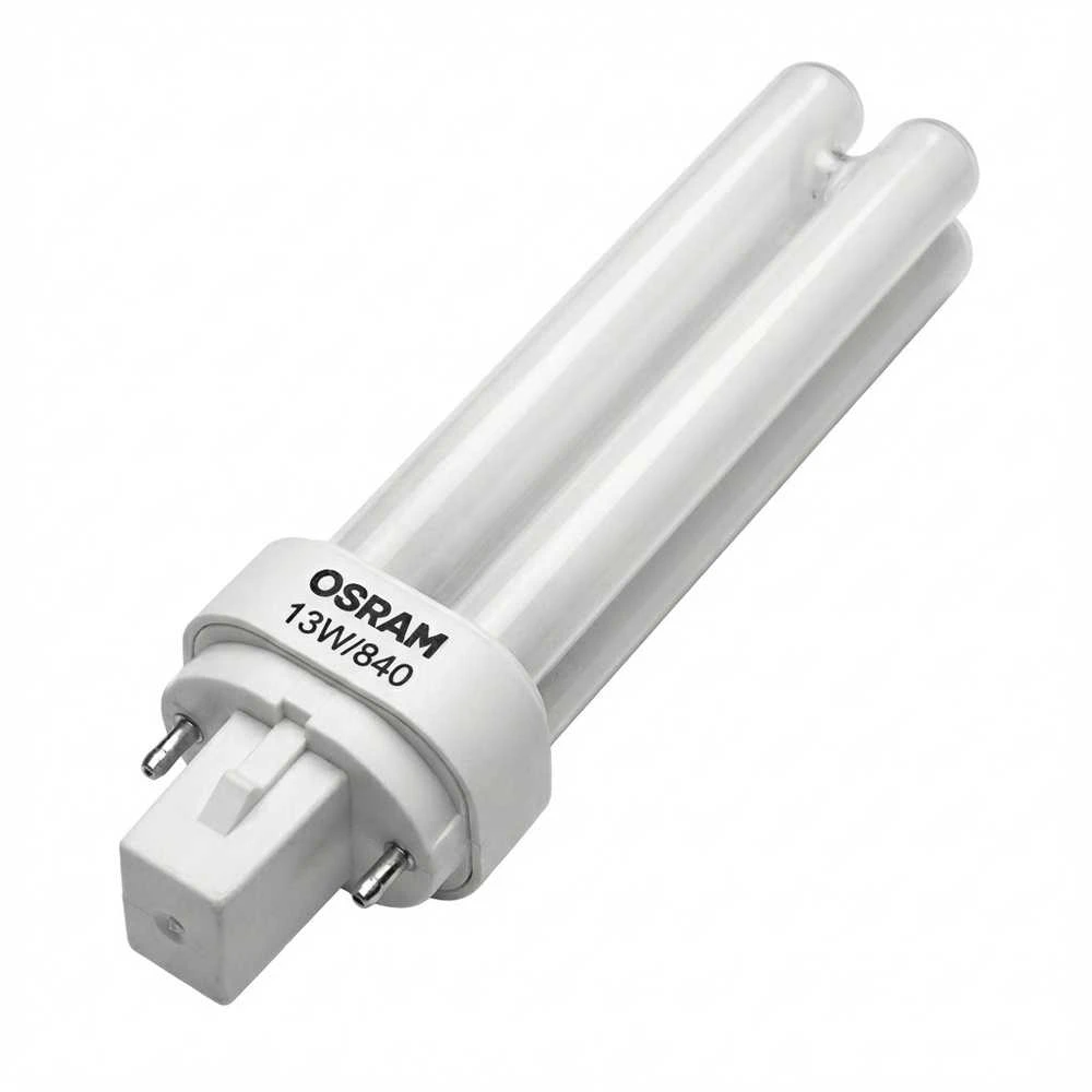 13W lemputė OSRAM DULUX D/E 840, G24q-1, 4000K