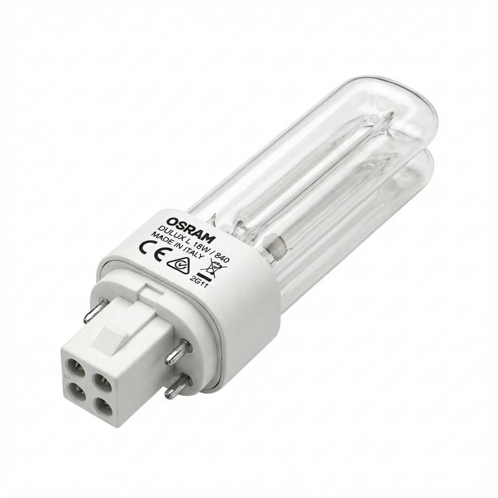 18W lemputė OSRAM DULUX L LUMILUX 840, 2G11, 4000K