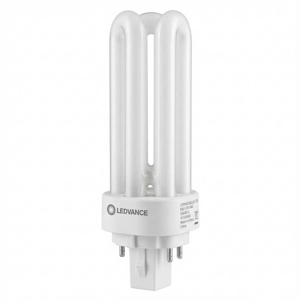 Ledvance 9W LED lemputė DULUX, GX24d-3, baltos matinės sp., 4000K