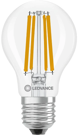 Osram 11W LED lemputė CLASSIC A, E27, skaidri, 300°, 2700K