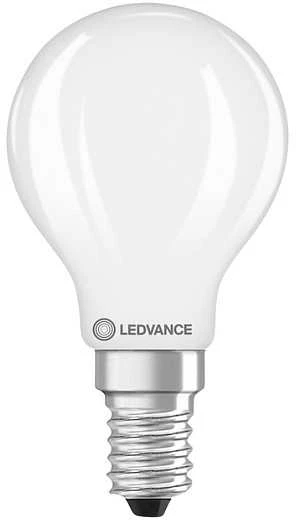 Ledvance 3,4W LED lemputė CLASSIC P, E14, matinės baltos sp., 300°, 2700K