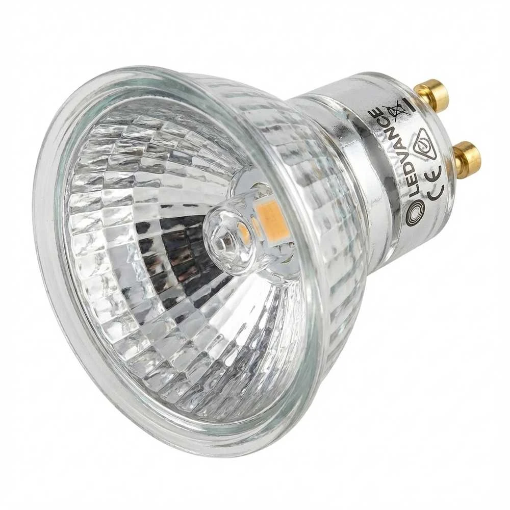 Osram 2,4W LED lemputė PAR16, GU10, PAR16, skaidri, 36°, 3000K, dimeriuojama