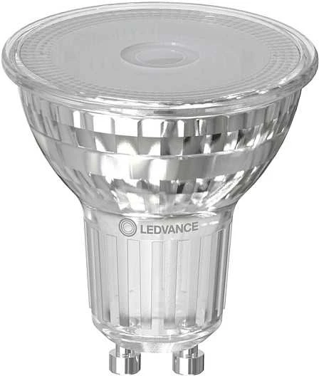 Ledvance 3,7W LED lemputė PAR16, GU10, PAR16, skaidri, 36°, 2700K, dimeriuojama