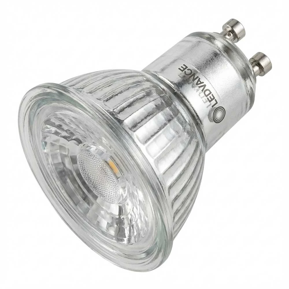 Ledvance 3,7W LED lemputė PAR16, GU10, PAR16, skaidri, 36°, 4000K, dimeriuojama