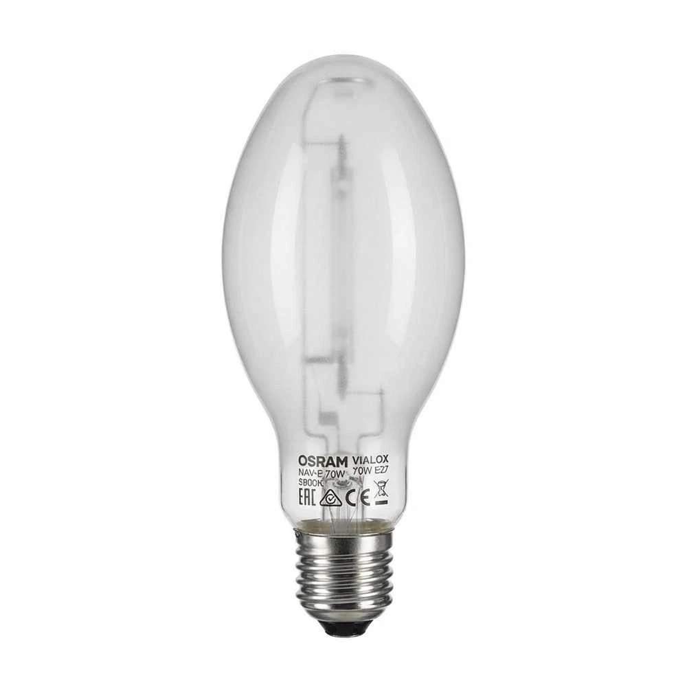 Ledvance OSRAM Damplampe Højtryksnatriumlampe 70W/I E27 Vialox Nav-E Indbygget Tændsystem