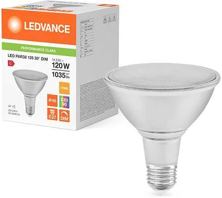 Osram 15,2W LED lemputė, E27, 2700K, dimeriuojama