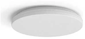 Sieninis šviestuvas Osram 19/27W LED paviršinis šviestuvas SURFACE FLAT ROUND, baltas, 3000/4000K, su EVERLOOP, MULTI SELECT funkcijomis