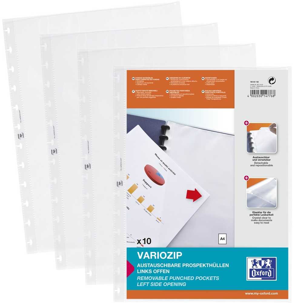 Durable Oxford Prospekthülle Spezialhüllen manageMe! A4 10Stk
