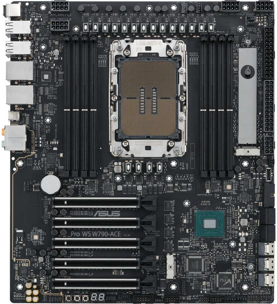 Pagrindinė plokštė ASUS Pro WS W790-ACE