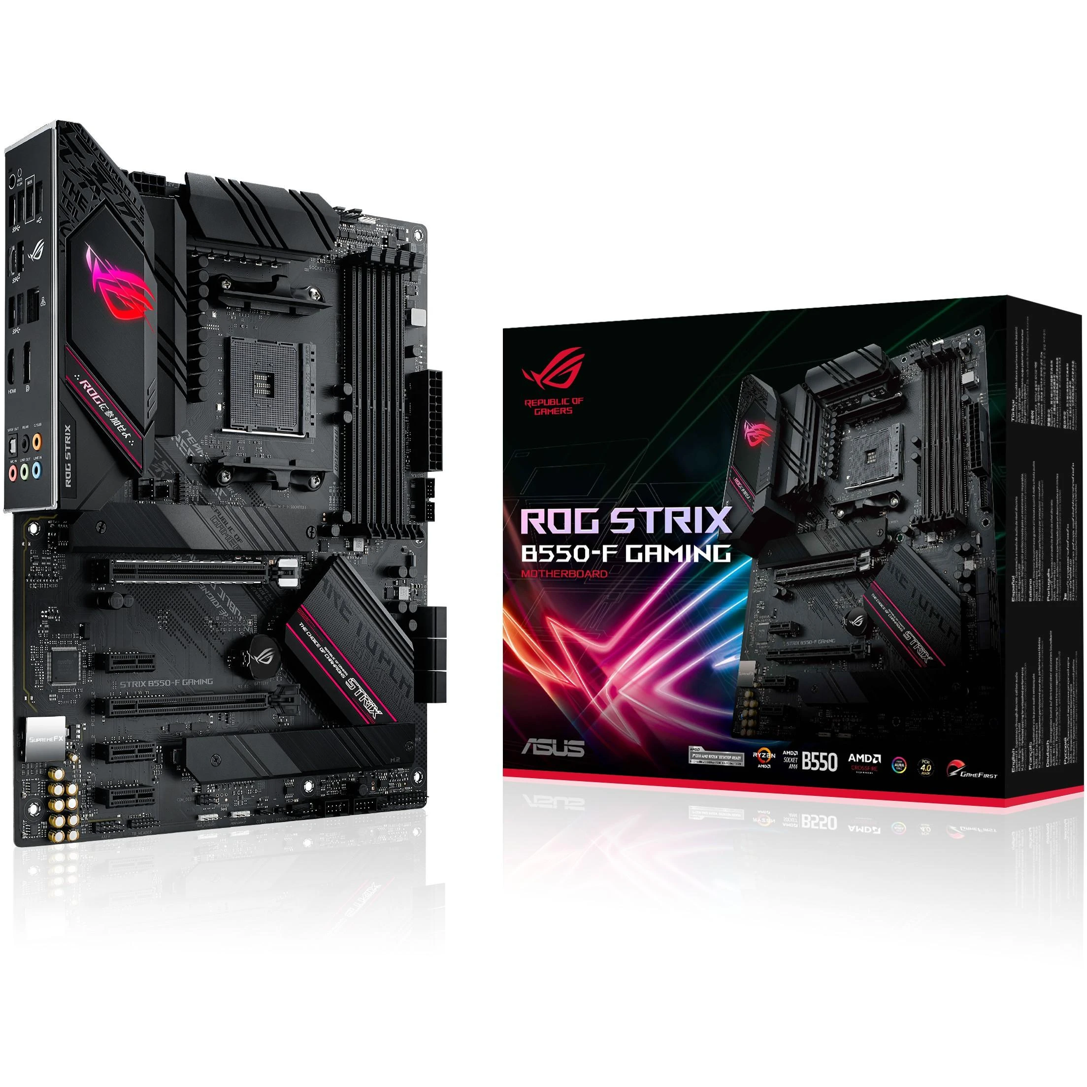 Pagrindinė plokštė ASUS  AMD B550 /SAM4 / ATX /3xPCI-Express 3.0 1x / 1xPCI-Express 3.0 16x /2xM.2 / 1xPCI-Express 4.0 16x / Memory DDR4 / Memory slots 4