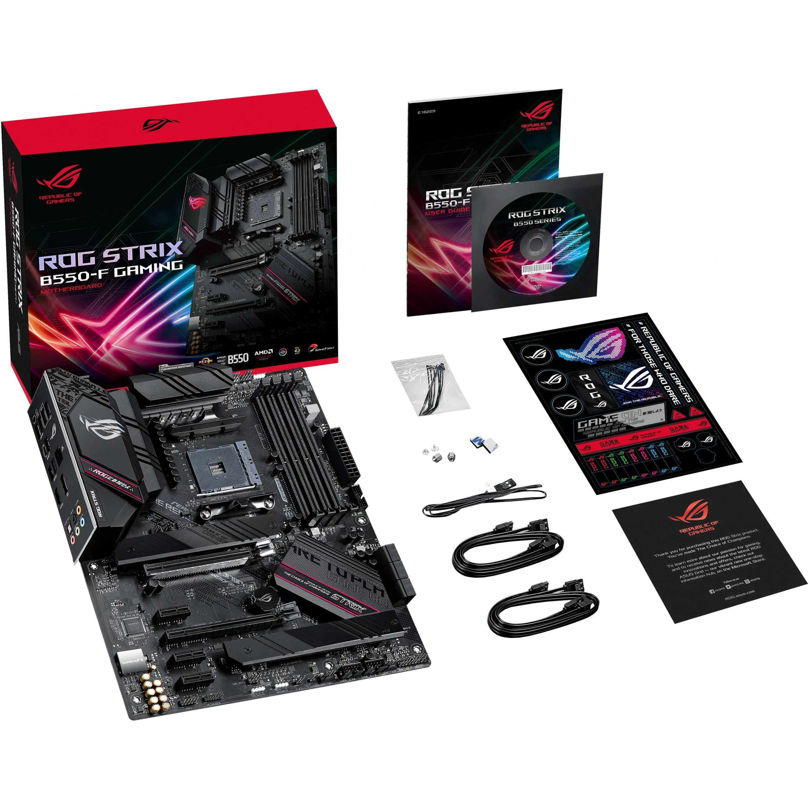 Pagrindinė plokštė ASUS  AMD B550 /SAM4 / ATX /3xPCI-Express 3.0 1x / 1xPCI-Express 3.0 16x /2xM.2 / 1xPCI-Express 4.0 16x / Memory DDR4 / Memory slots 4