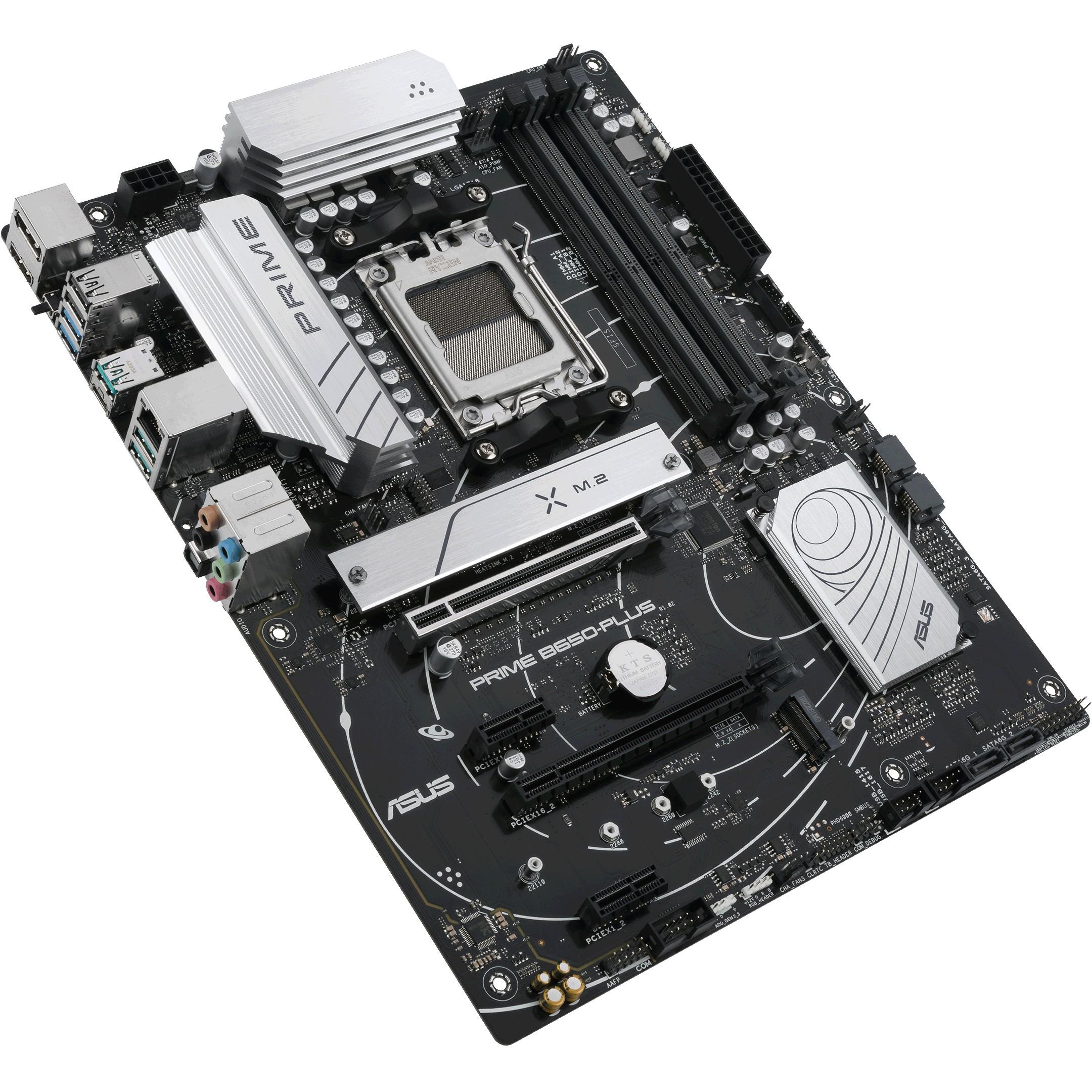 Pagrindinė plokštė ASUS AMD B650 / SAM5 / ATX / Memory DDR5 / Atminties lizdai 4 / 2xPCI-Express 4.0 1x / 2xPCI-Express 4.0 16x / 2xM.2 / 1xHDMI / 1xDisplayPort / 2xUSB 2.0 / 5xUSB 3.2 / 1xUSB-C / 1xOptical S/PDIF / 1xRJ45 / 5xAudio port