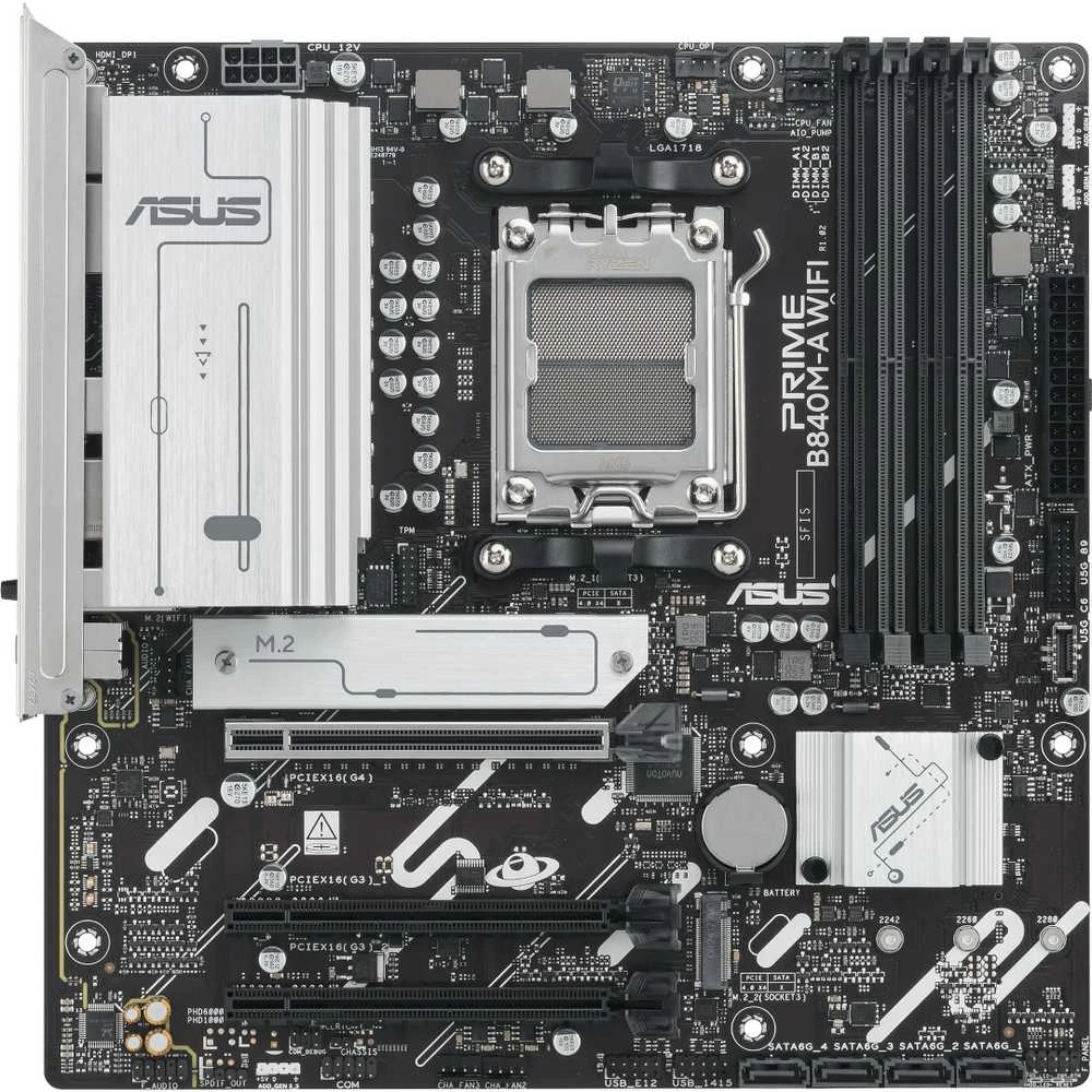 Pagrindinė plokštė ASUS PRIME B840M-A WIFI