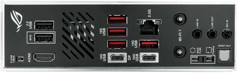 Pagrindinė plokštė ASUS ROG STRIX B850-I GAMING WIFI AMD B850 Socket AM5 mini ITX