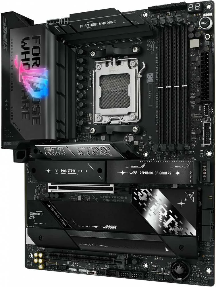 Pagrindinė plokštė Asus ROG STRIX X870E-E GAMING WIFI