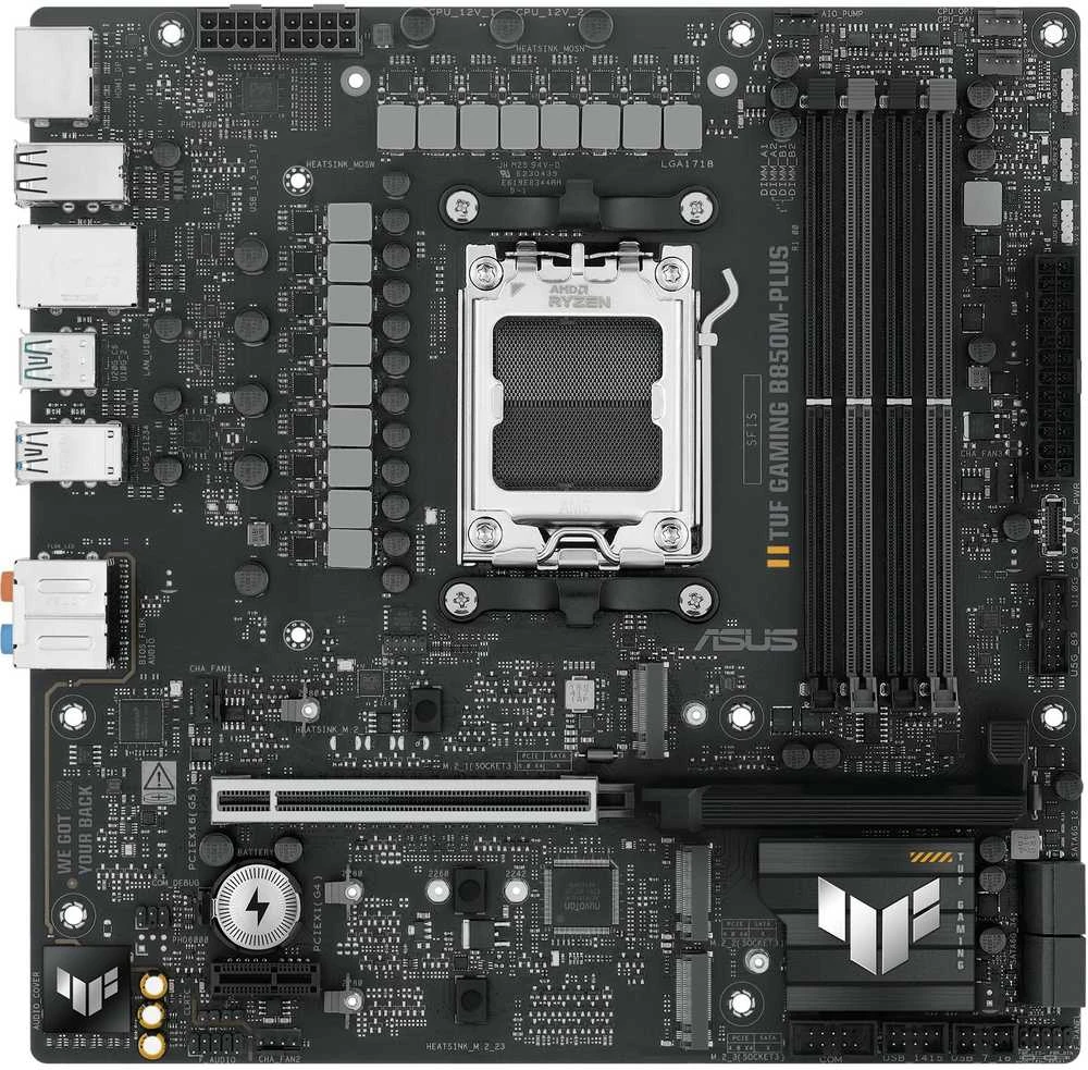 Pagrindinė plokštė ASUS TUF GAMING B850-PLUS