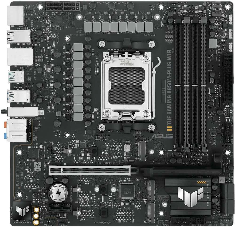 Pagrindinė plokštė ASUS TUF GAMING B850M-PLUS WIFI
