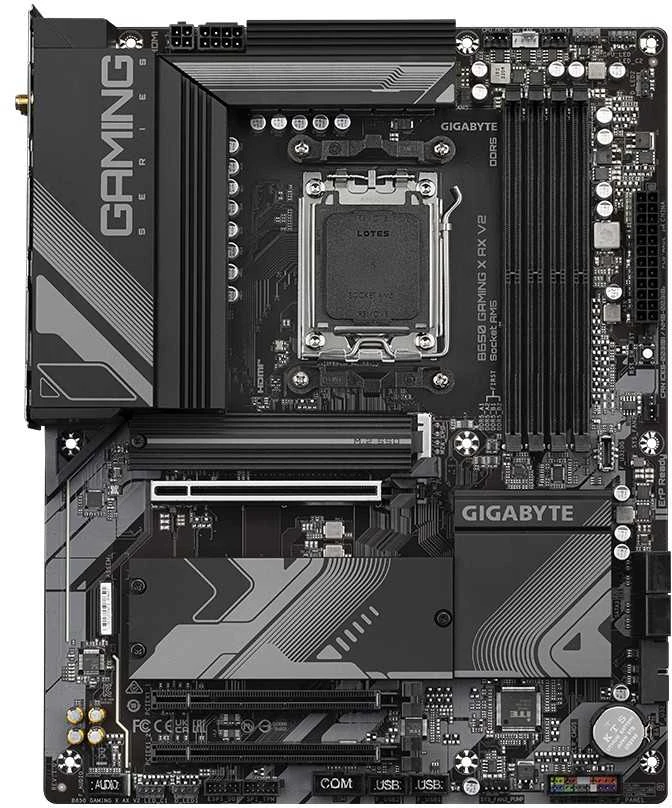 Pagrindinė plokštė GIGABYTE B650 GAMING X AX V2 AM5 4xDDR5 4xSATA 3xM.2