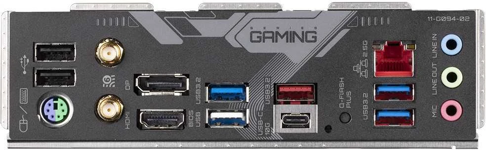 Pagrindinė plokštė GIGABYTE B650 GAMING X AX V2 AM5 4xDDR5 4xSATA 3xM.2