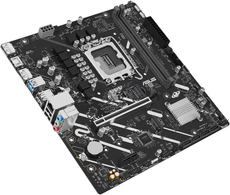 Pagrindinė plokštė ASUS MB Sc LGA1851 PRIME H810M-E-CSM, Intel H810, 2xDDR5, 2xDP, 1xHDMI, mATX