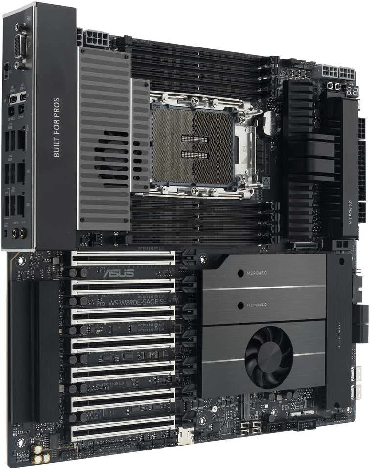 Pagrindinė plokštė Asus ASUS PRO WS W890E-SAGE SE (INTEL,4710,DDR5,EBB)